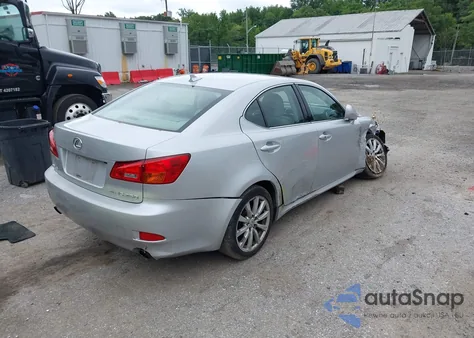 2007 Lexus Is 250 from USA, damaged, VIN JTHCK262475012188